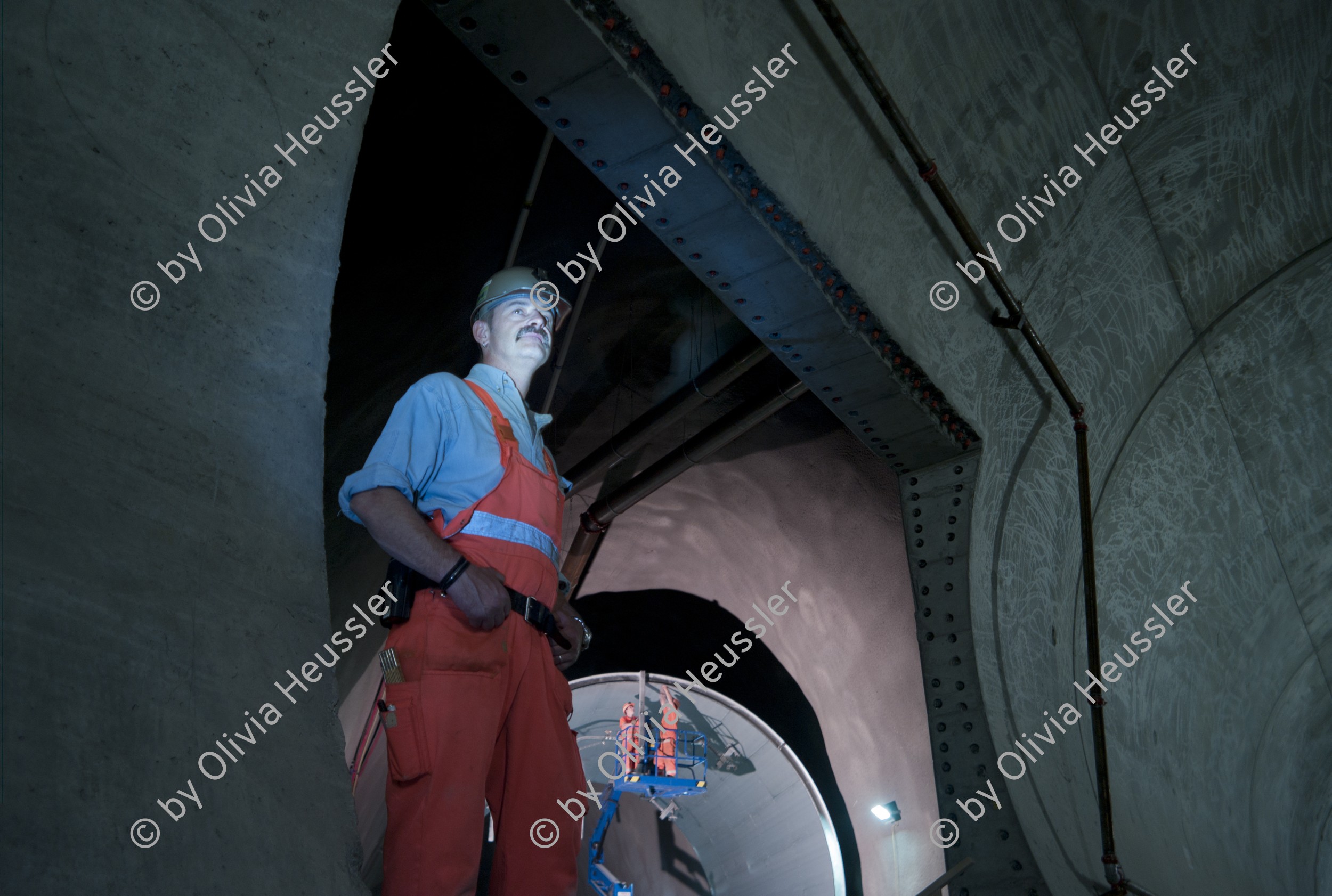 Image of sheet 20120612 photo 580: Portrait René Kempf Neat Gotthard Amsteg für DAMIT DIE ZÜGE FAHREN NZZ 2012.