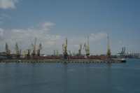 Image of sheet 20120701 photo 599: Industrie am Hafen von Odessa, Ukraine, 2012.