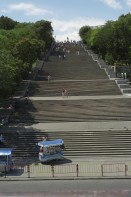 Image of sheet 20120701 photo 615: Potiemkinsche Treppe in der ukrainischen Hafenstadt Odessa, 2012.