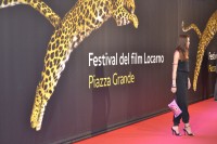 Image of sheet 20120810 photo 733: Meryl Valerie (Missen Massaker von Michael Steiner) auf dem roten Teppich am Filmfestival in Locarno Tessin Schweiz Ticino Svizzera 10. August 2012 √