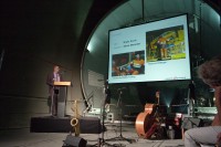 Image of sheet 20130612 photo 561: Buchvernissage Buchpräsentation Bahntechnik Gotthard Basistunnel: 
Damit die Züge fahren
Marco Hirzel Transtec Gotthard
Neat Gotthard
Kanton Uri Amsteg
© 2013, OLIVIA HEUSSLER/ www.clic.li