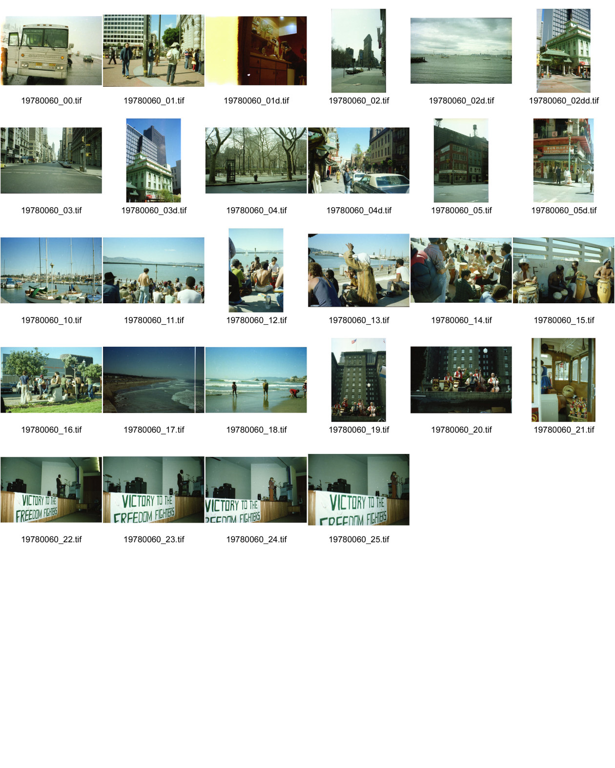 Image of sheet 19780060: Victory to the Freedomfighter Jane Fonda spricht