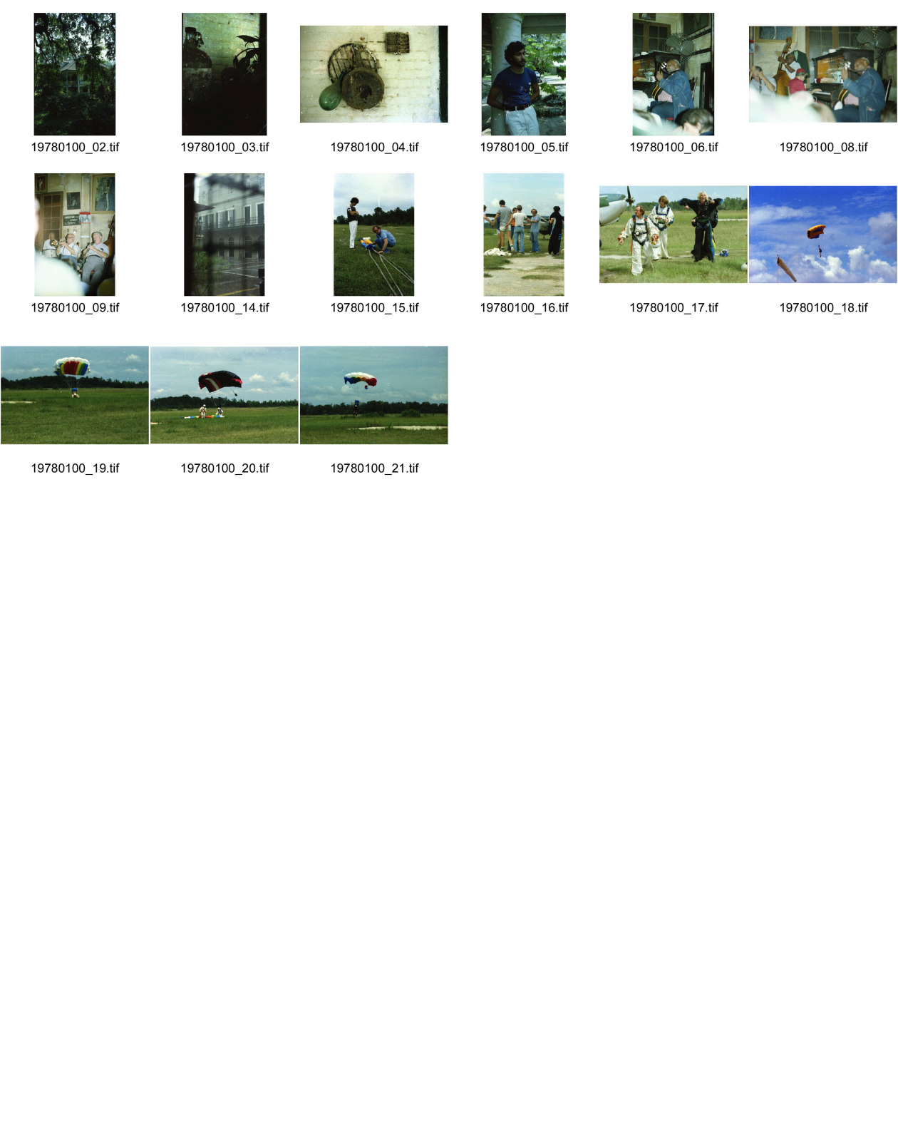 Image of sheet 19780100: Olivia Heussler
Falschirmspringer
