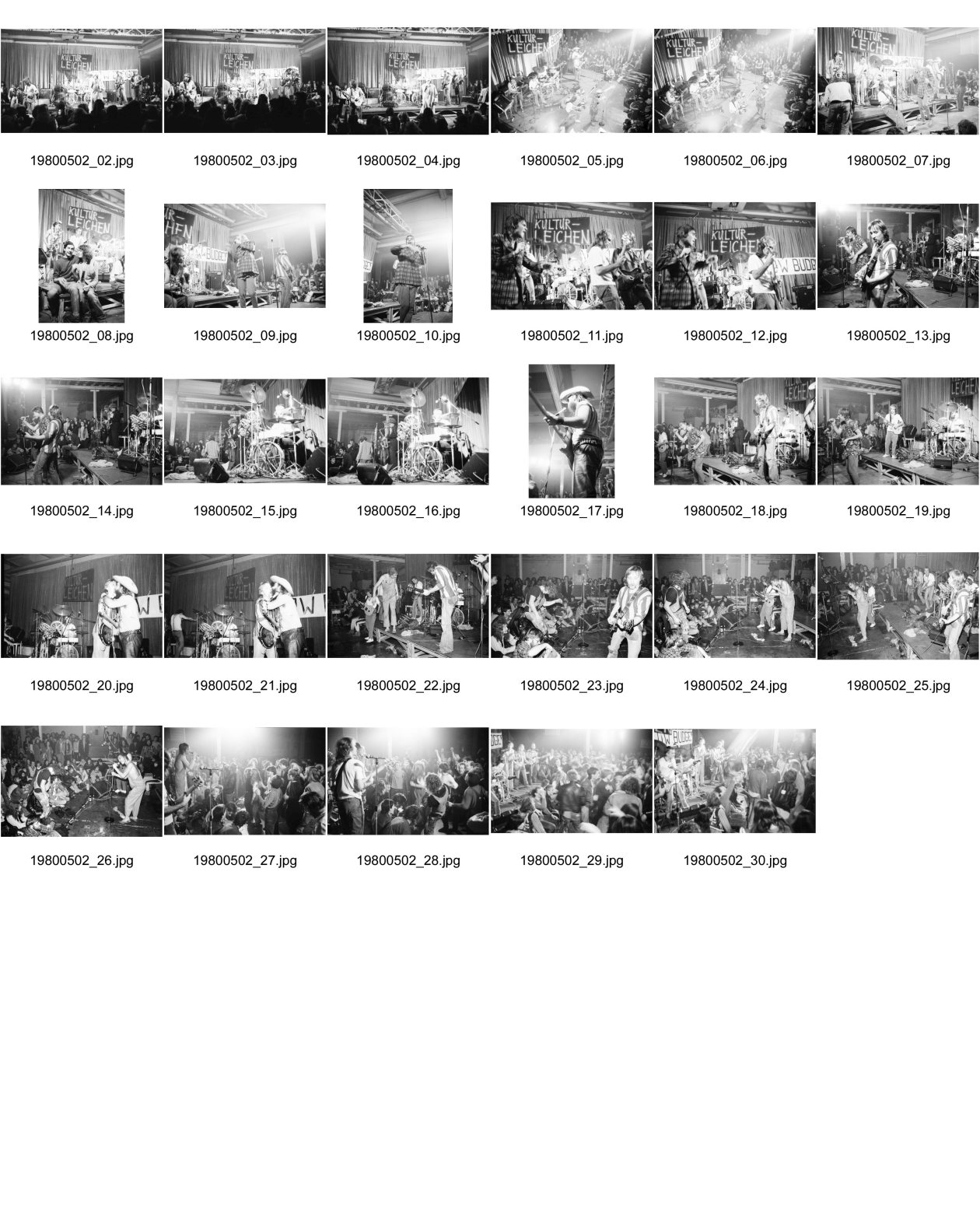 Image of sheet 19800502: frtsg. 800500 Konzert Schroeder's Road Show. Rote Fabrik. Thomas Ricklin Nr. 27
Jugendbewegung Bewegig AJZ Zürcher Jugendunruhen Demonstrationen