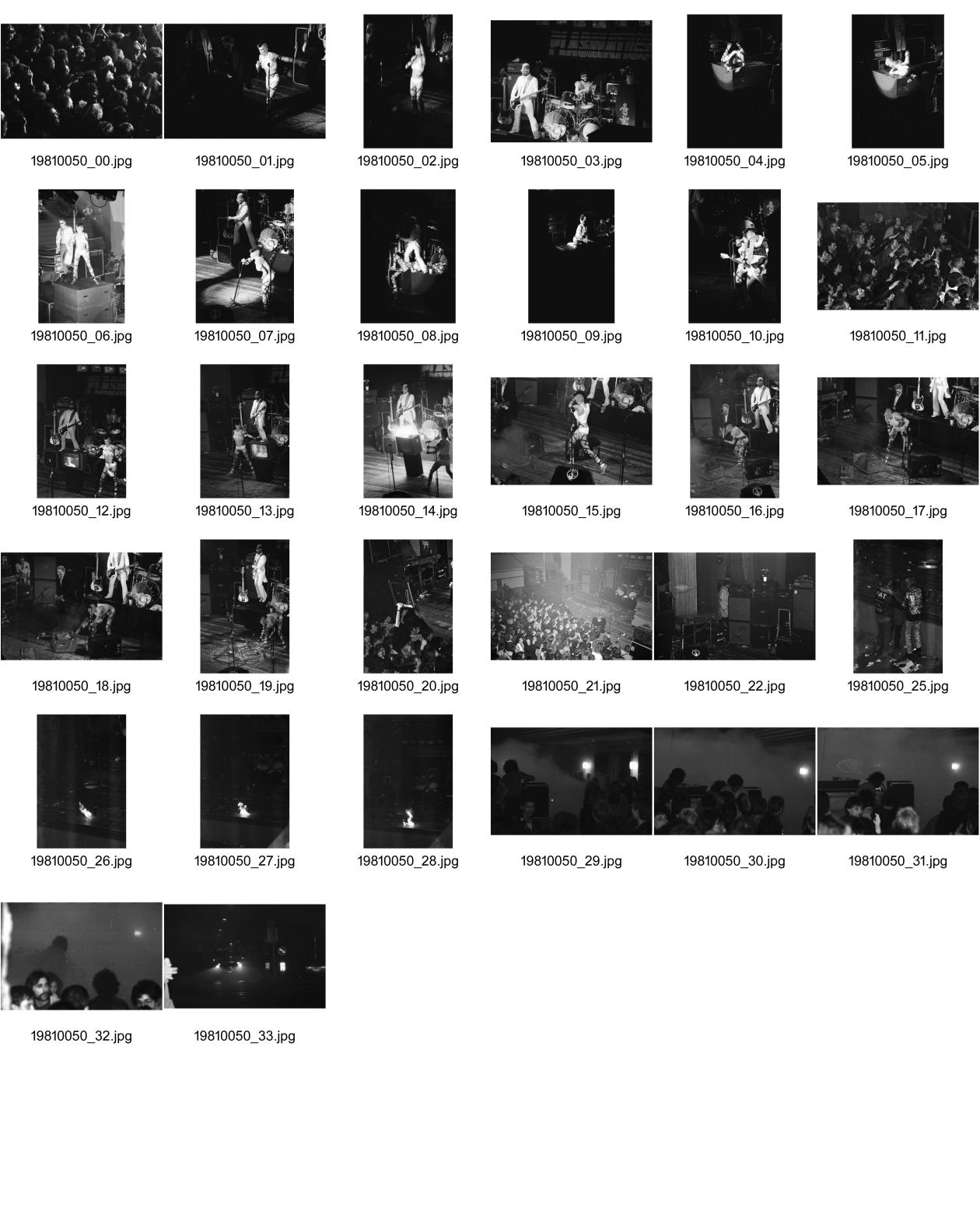 Image of sheet 19810050: Show Plasmatics anschl. Sprengung von TV Kasten Virgin Agency Brand und Stürmung vom Konzert Volkshaus Zürich
