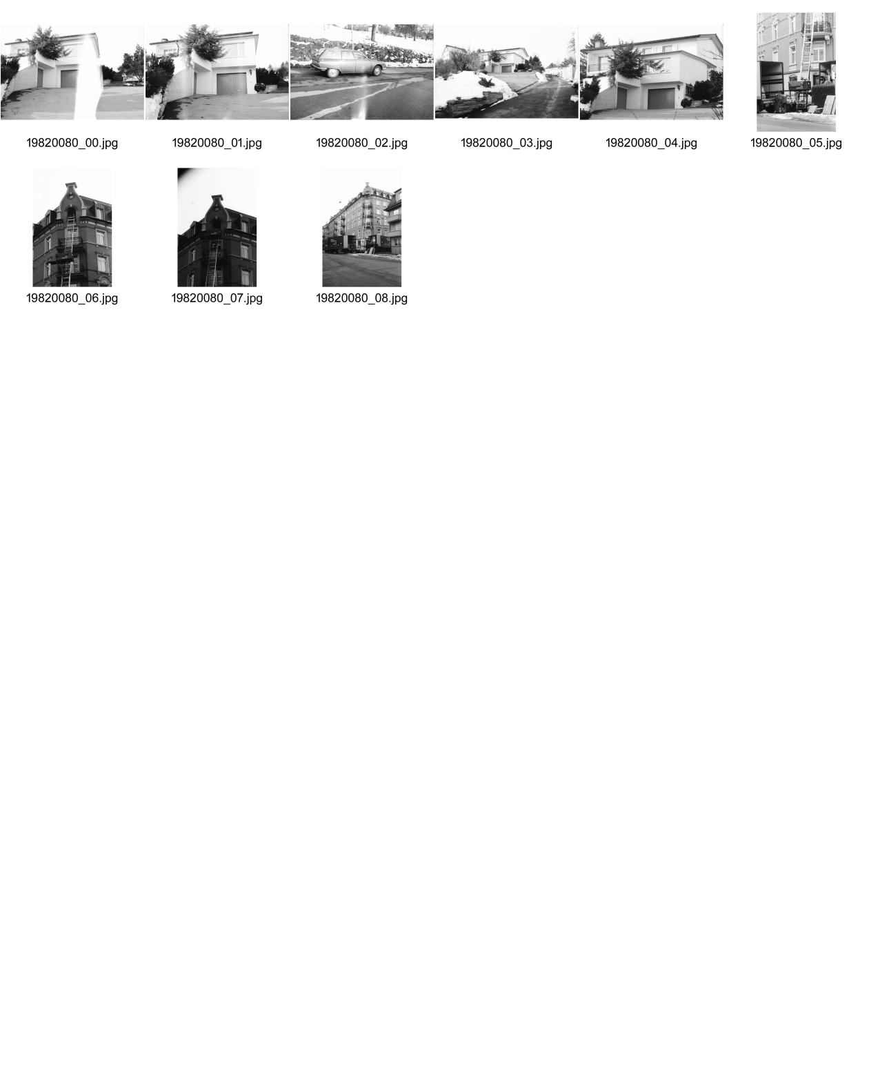 Image of sheet 19820080: Haus von Herbert in Jona 1982.  WOZ