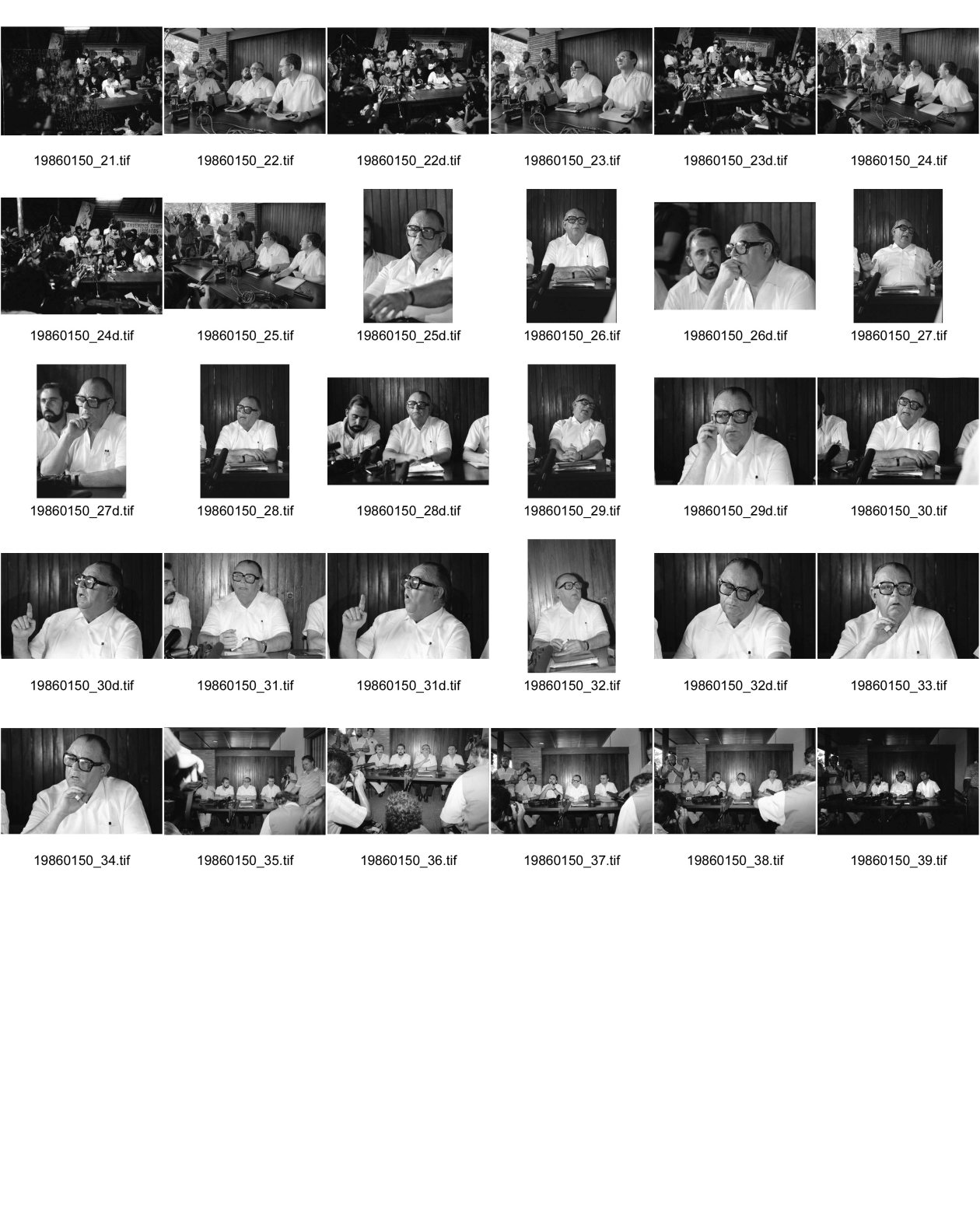 Image of sheet 19860150: Hans-Jürgen Wischnewski (* 24. Juli 1922 in Allenstein/Ostpreußen; † 24. Februar 2005 in Köln), bekannter Spitzname „Ben Wisch“, war ein deutscher Politiker (SPD).

Er war von 1966 bis 1968 Bundesminister für wirtschaftliche Zusammenarbeit

gibt in der deutschen Botschaft über die Freilassung acht deutscher Brigadisten Details bekannt. Pressekonferenz in Managua Nicaragua 1986 Portrait.