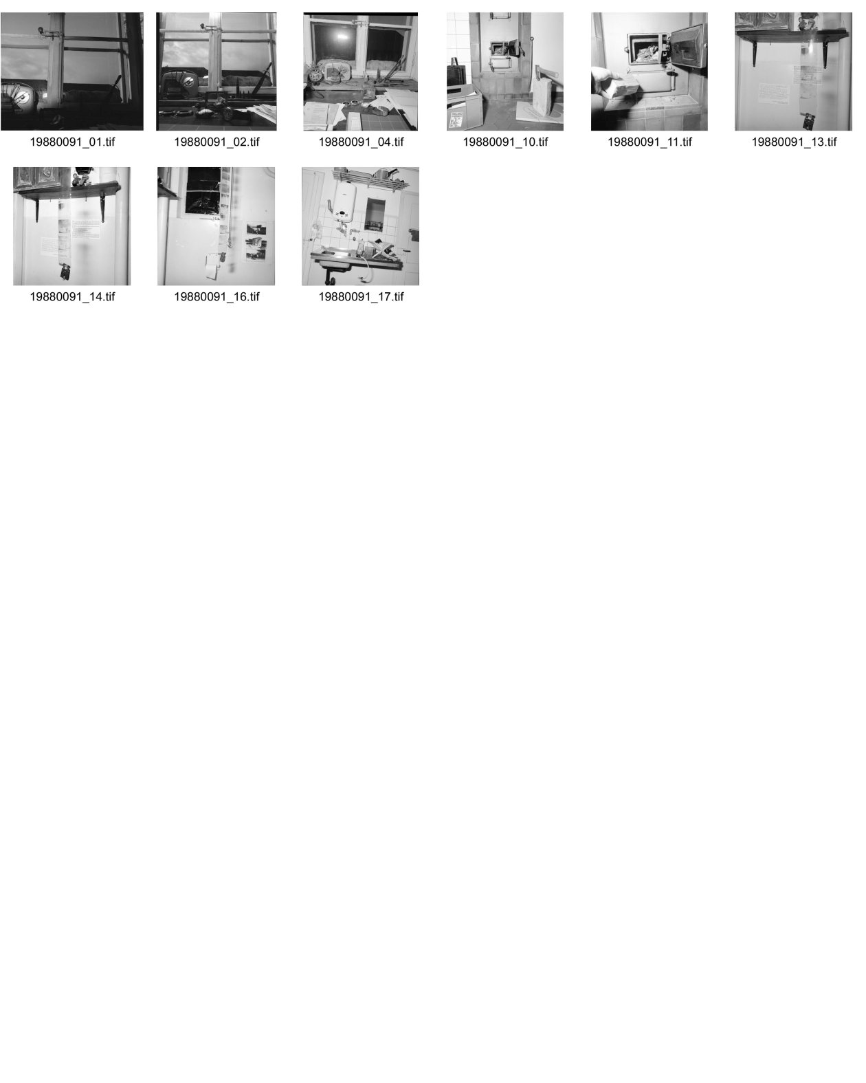 Image of sheet 19880091: Erismannhof Holzheizung mit Holz heizen Abwaschtrog Küche Durchlauferhitzer Wasser Holz Arbeitsplatz Olivia Negative MF s/w