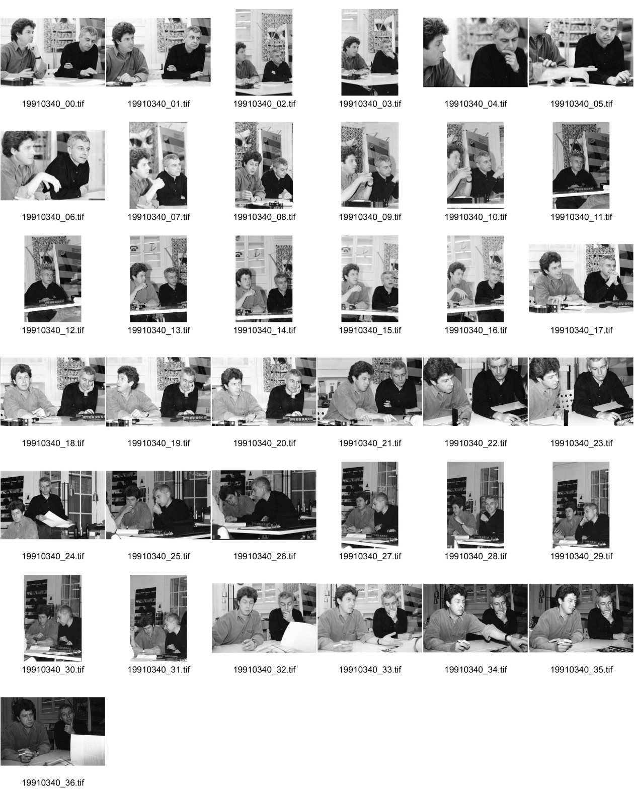 Image of sheet 19910340: frtsg: 910320 Portrait Les Ateliers du Nord.
