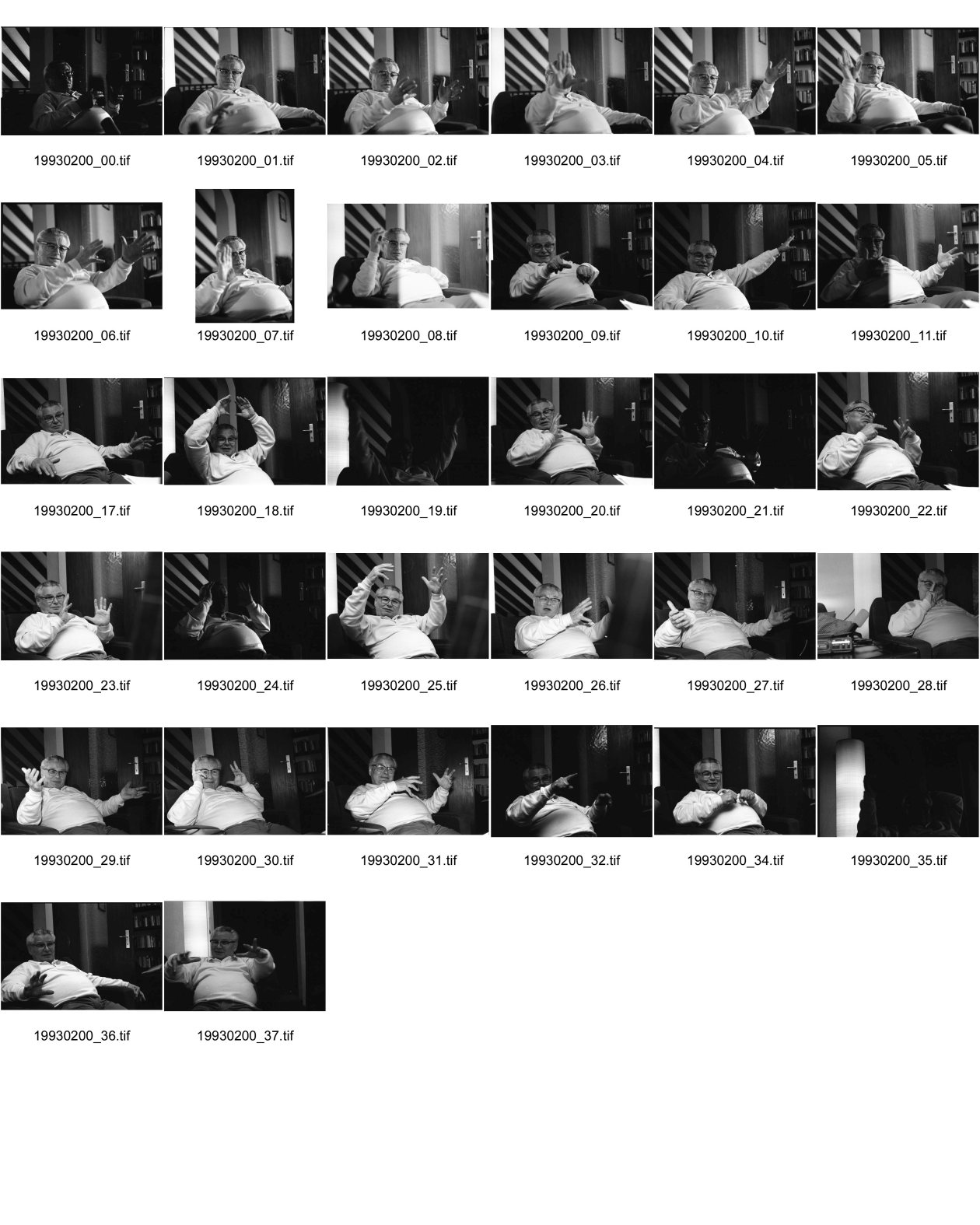 Image of sheet 19930200: frtsg. 930190 Prof. Sik