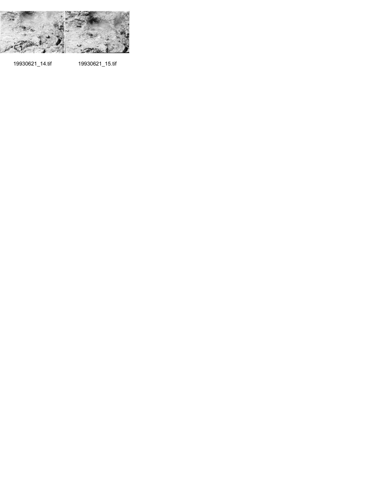 Image of sheet 19930621: frtsg. 930621 Vulkan Quellen