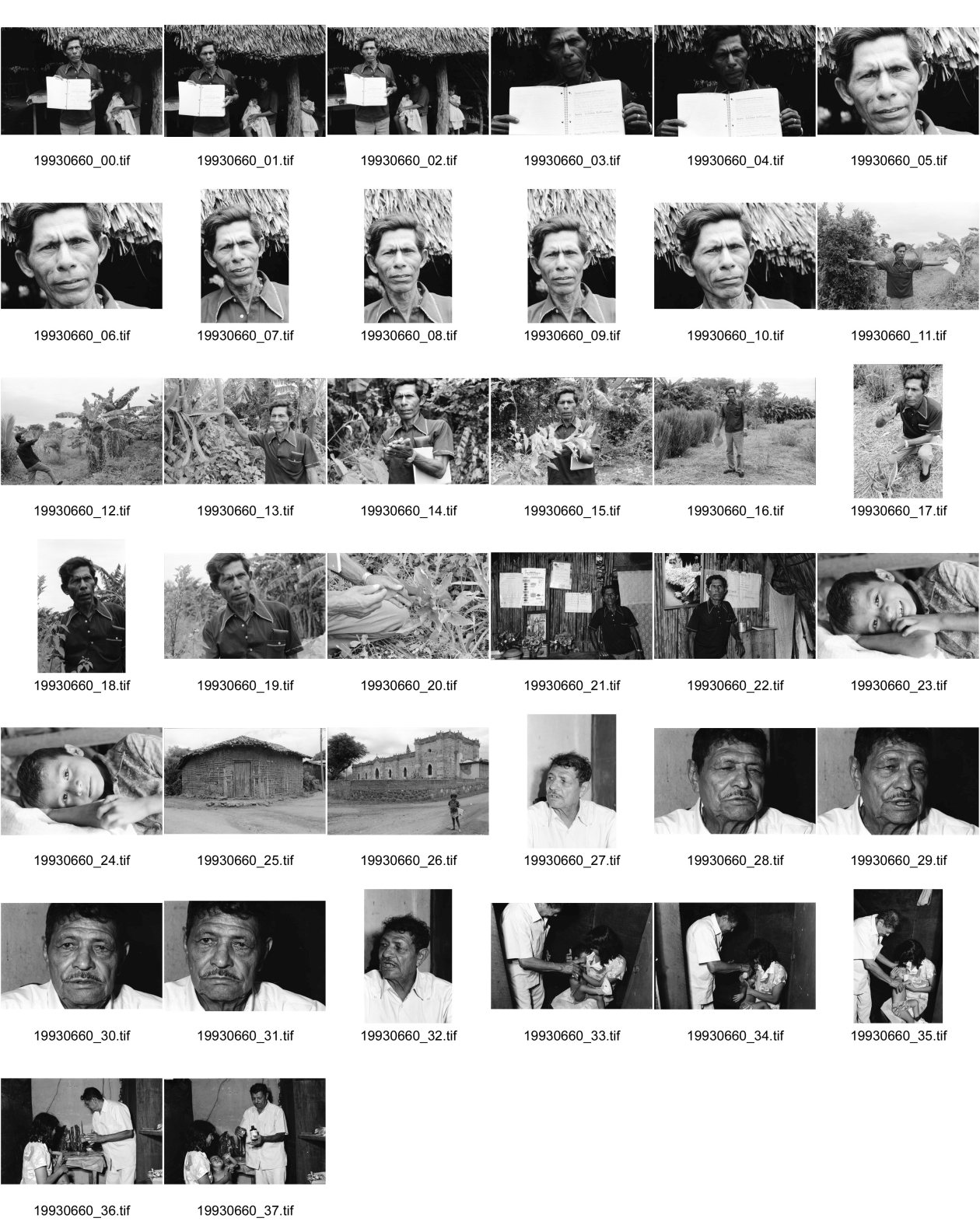 Image of sheet 19930660: frtsg. 930650 Portrait Don Guillermo. Cosigüina chinandega
Pueblo Nuevo Juan Alberto Benavidez beim Heilen in seinem Lokal Nicaragua 1993

traditional health care medicine natural ISNAYA Naturheilmedizin healing sobador