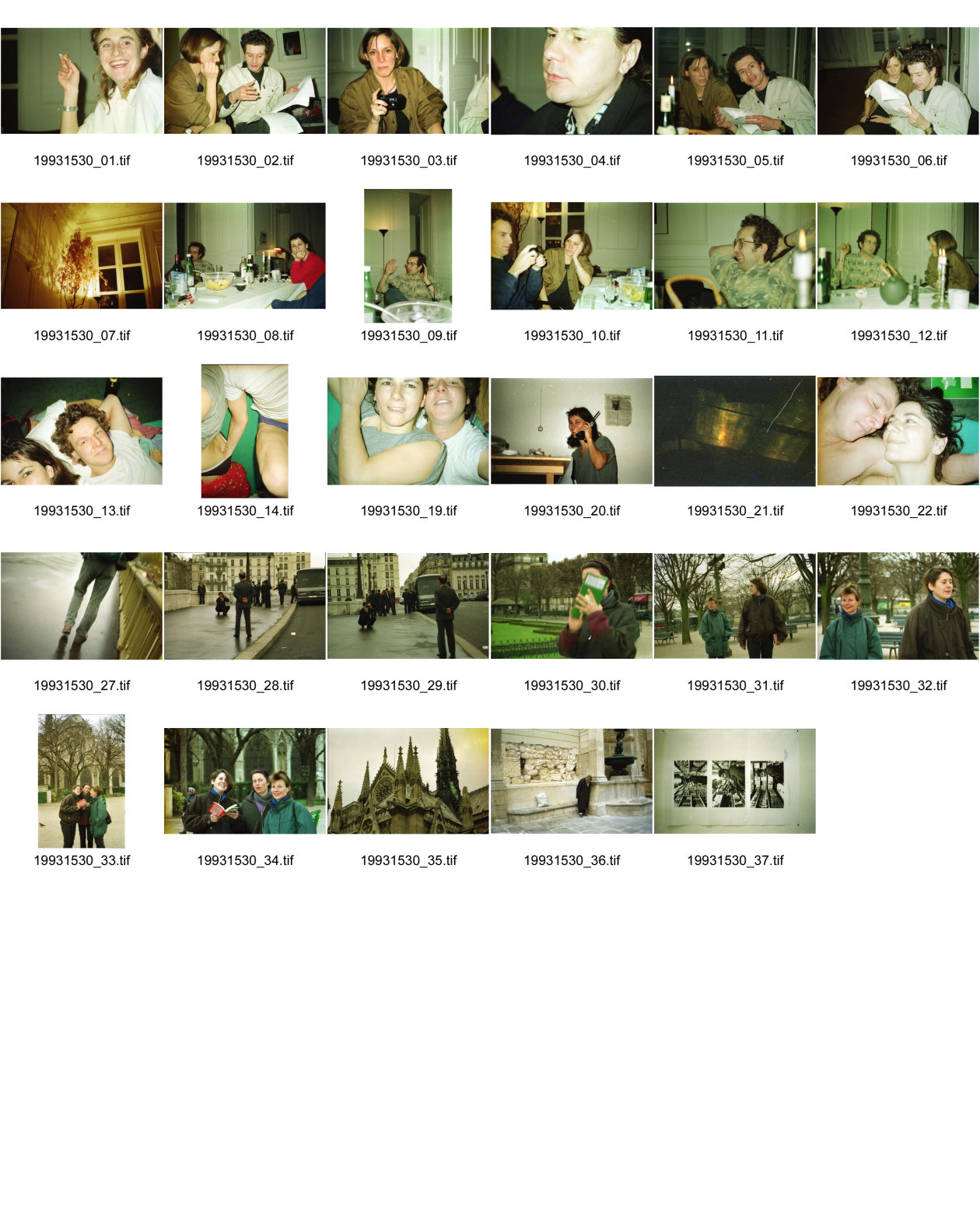 Image of sheet 19931530: Jill Hartley Photographin Stuart Alexander Biograph von Robert Frank Christoph Schuler Andrea Caprez Olivia Heussler Tiberio Cardu Bea Schwager Notre Dame Repro Fotos mit Olivia