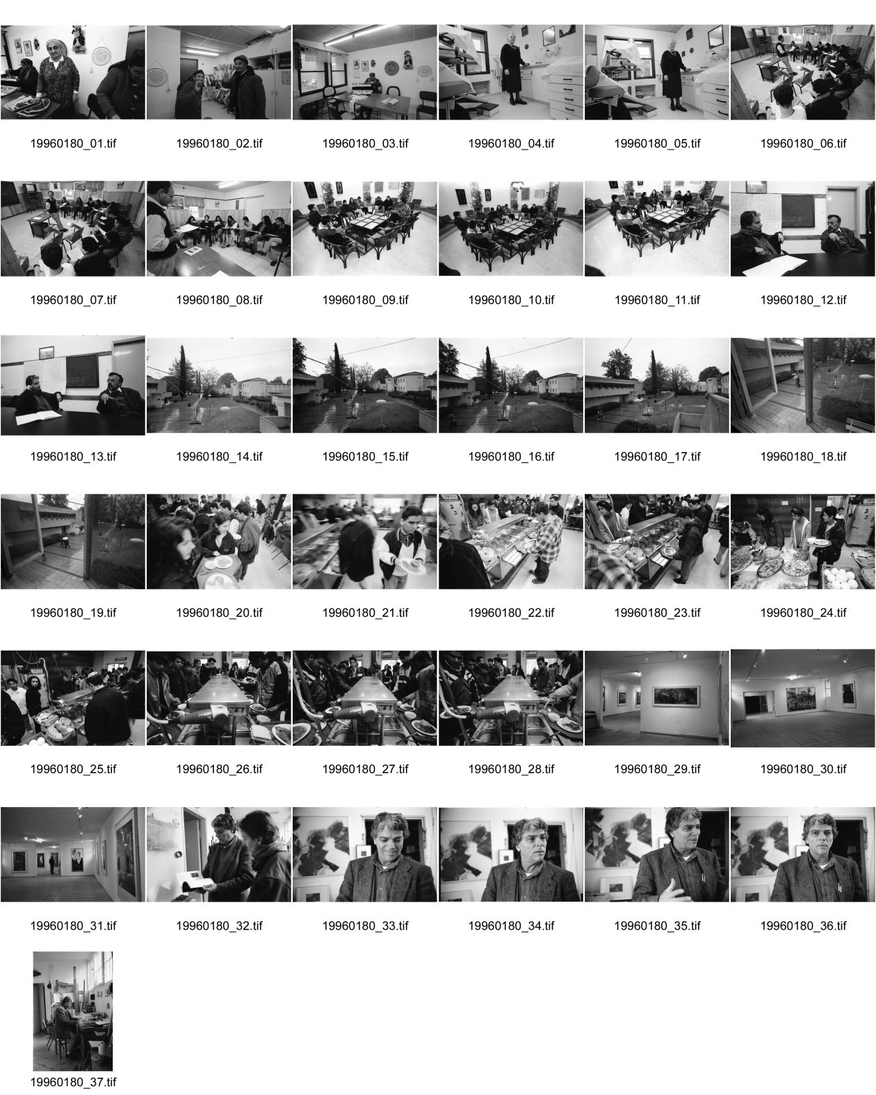 Image of sheet 19960180: Afula Sav-Yom irak. kurdisches jüdisches Ehepaar Nr. 2 frtsg. Givat Haviva Schulklassen im arabisch Kurs Portrait Danny Wieler mit Lisbeth Herger aus dem Fenster durchs Mückennetz Speisesaal Haifa Gallery Portrait Künstler Abraham Eilat. Israel 1996
art artist 

A kibbutz (Hebrew: קִבּוּץ / קיבוץ, lit. "gathering, clustering"; plural kibbutzim) is a collective community in Israel that was traditionally based on agriculture. Today, farming has been partly supplanted by other economic branches, including industrial plants and high-tech enterprises.[1] Kibbutzim began as utopian communities, a combination of socialism and Zionism. In recent decades, some kibbutzim have been privatized and changes have been made in the communal lifestyle. A member of a kibbutz is called a kibbutznik (Hebrew: קִבּוּצְנִיק).