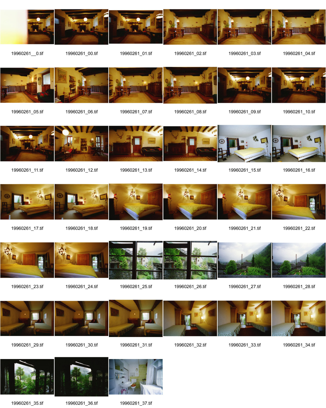 Image of sheet 19960261: Innenräume von Gordevio