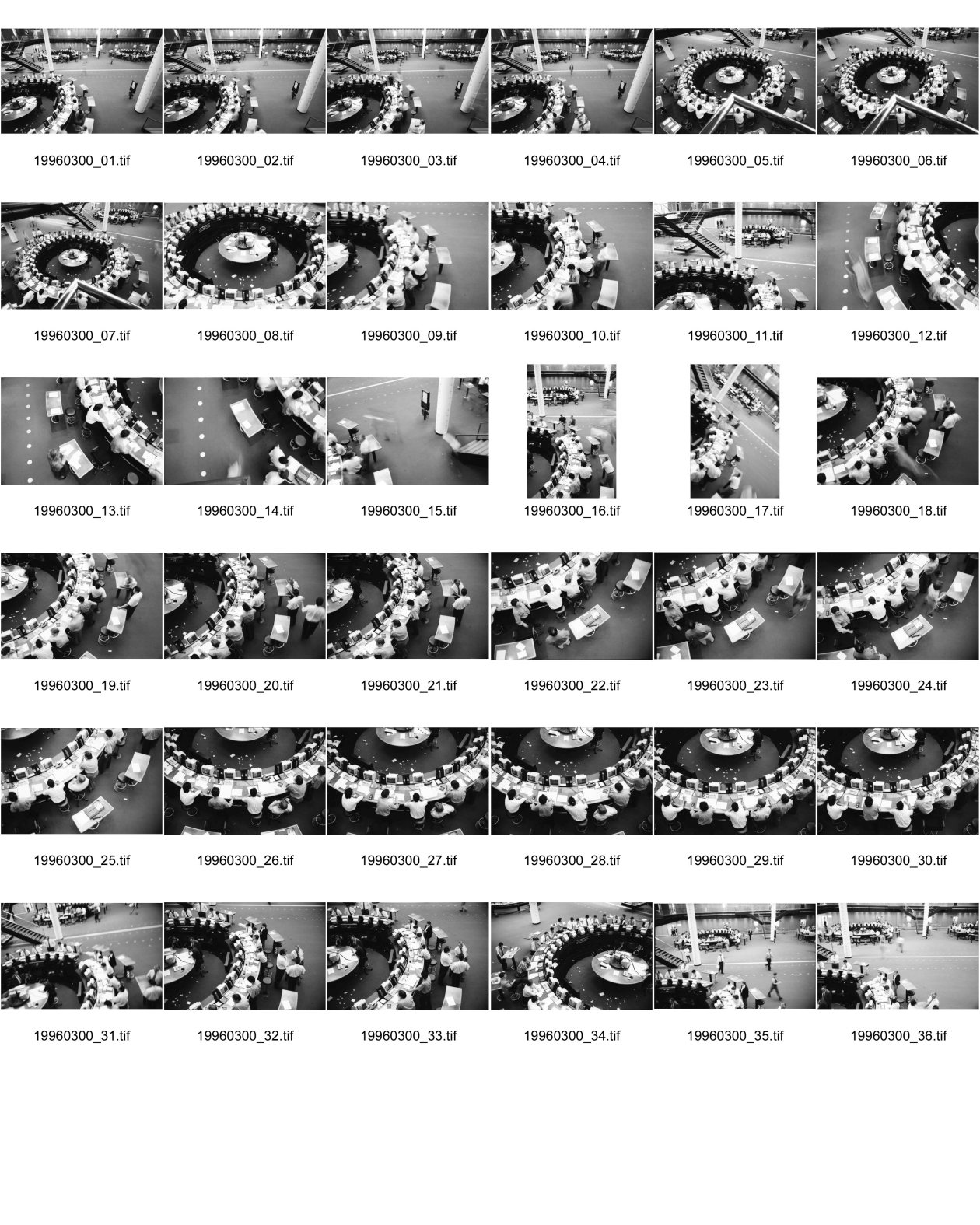 Image of sheet 19960300: Betrieb in der Börse
