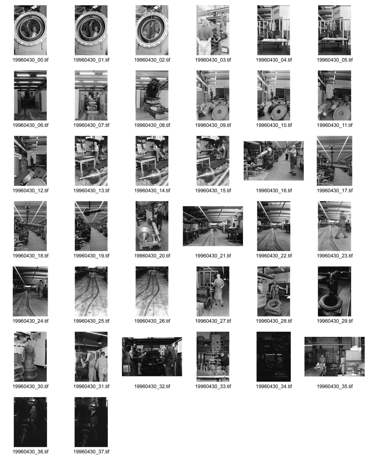 Image of sheet 19960430: Bei ABB Baden Turbolader produktion ABB Turbo Systems Ltd. 5401 Baden Peter Meier Sales and Distribution ZVS -1 Tel. 56 205 66 31Monica Biondi Baden Aargau 1996
1891 ist ein denkwürdiges Jahr. Charles E. Brown und Walter Boveri gründen die Brown, Boveri & Cie. in Baden. Es beginnt eine eindrückliche Erfolgsgeschichte, die nachhaltige Spuren in der Schweizer Wirtschaft hinterlässt. Das elektrotechnische Unternehmen vollbringt eine Pionierleistung nach der anderen, erschliesst sich neue Märkte und wächst in einem Tempo, dass einem der Atem stockt
The company in its current form was created in 1988, but its history spans over 120 years.  ABB’s success has been driven particularly by a strong focus on research and development.  The company maintains seven corporate research centers around the world and has continued to invest in R&D through all market conditions.