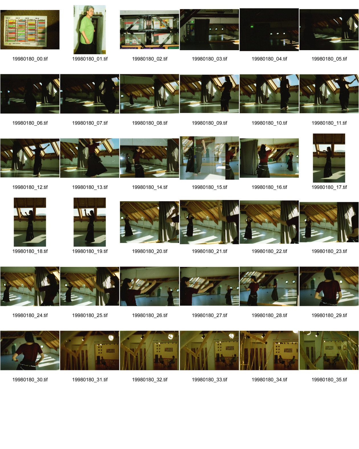 Image of sheet 19980180: Dynamo Orientalischer Tanz mit
