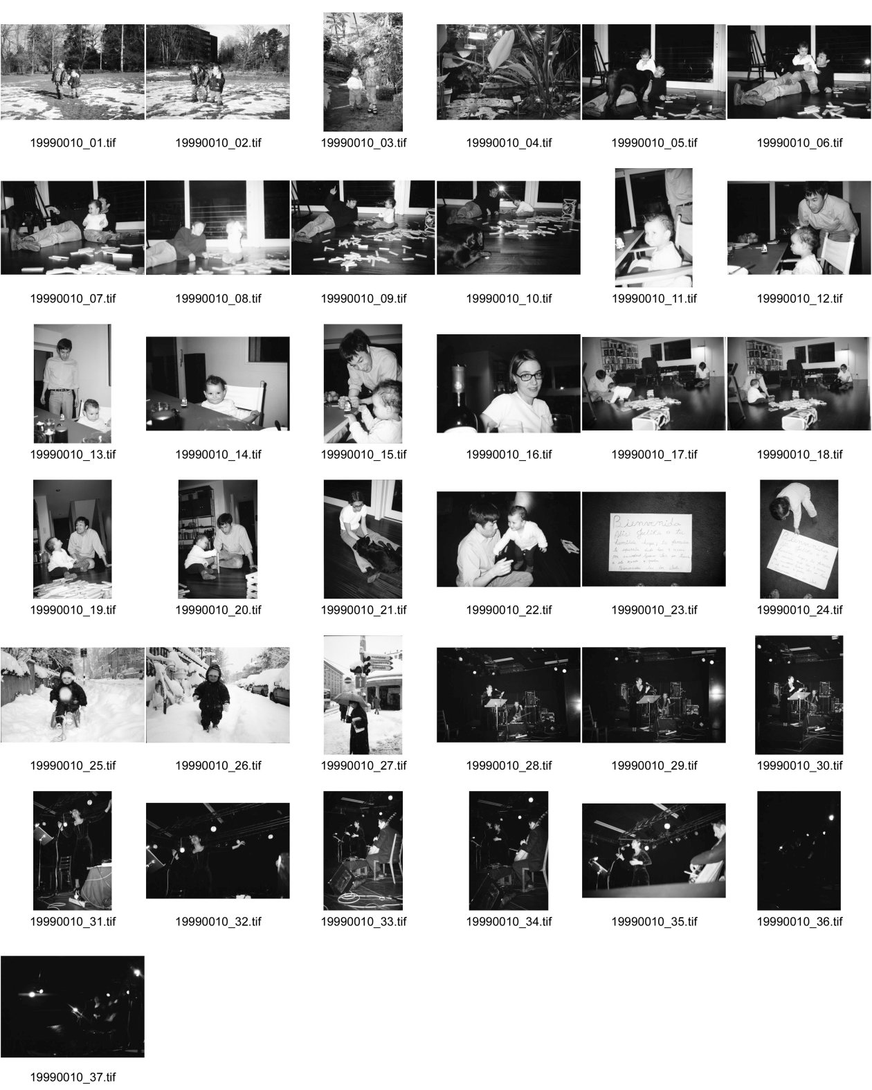 Image of sheet 19990010: Nelson Jago Stevens Dreiding mit Alis im Botanischen Garten Zürich Bei Ulrike Meyer Stump Alis und Jason in Kilchberg Alis im Schnee auf Schlitten Saadet Türköz singt am Taktlos in der Roten Fabrik Zürich 1999
Saadet Türköz (* 1961, Istanbul), ist eine kasachisch-türkische Sängerin und Komponistin.