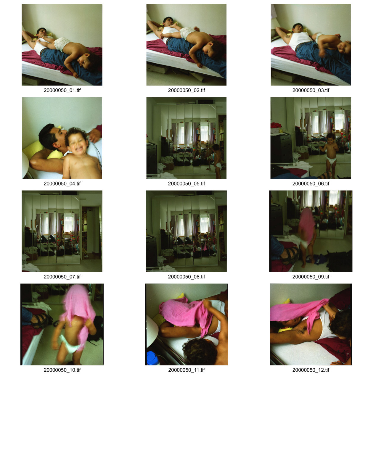 Image of sheet 20000050: Alis mit Polin Hegibachstr. MF 6x6