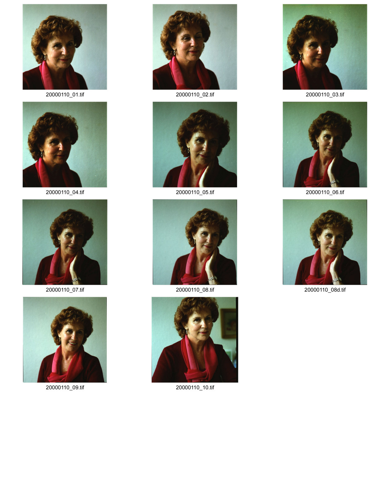 Image of sheet 20000110: Portrait Eveline Hasler (* 22. März 1933 in Glarus) ist eine Schweizer Schriftstellerin für die Schweizer Familie zu Hause in ihrer Zürcher Wohnung